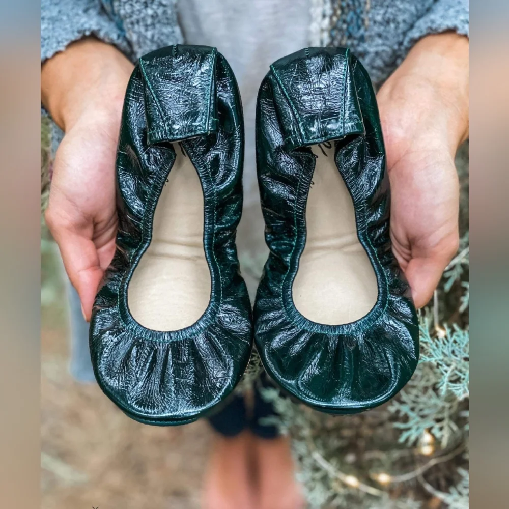 Storehouse Flats Pine Oil Tan Patent *New* - Picture 2 of 3